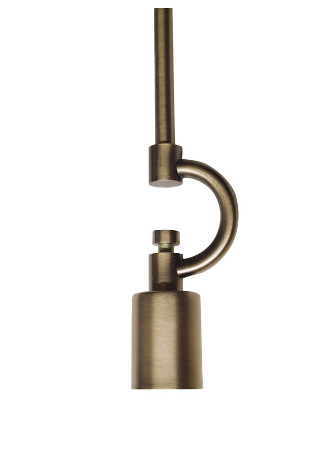 Brass Bulb Metal Chandelier HomeRoots