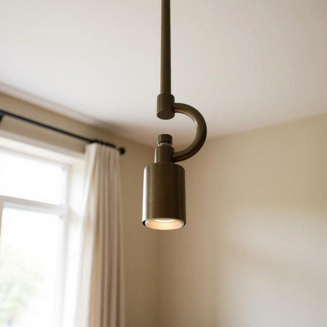 Brass Bulb Metal Chandelier HomeRoots