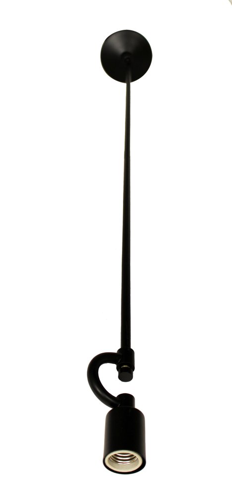 Black Bulb Metal Chandelier HomeRoots