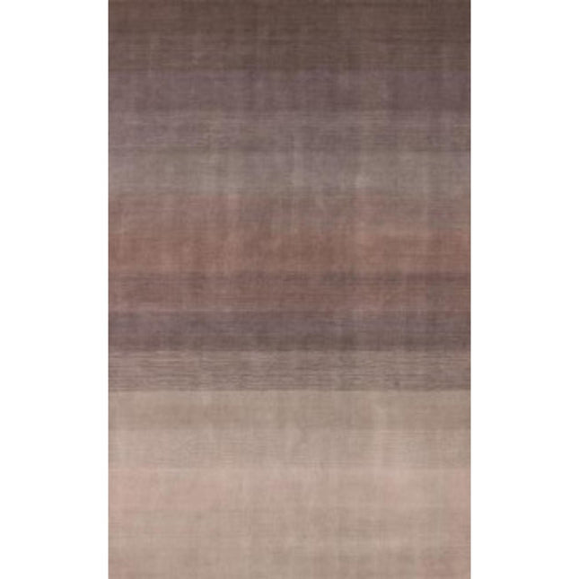 9' X 12' Violet Taupe And Brown Ombre Hand Loomed Area Rug HomeRoots