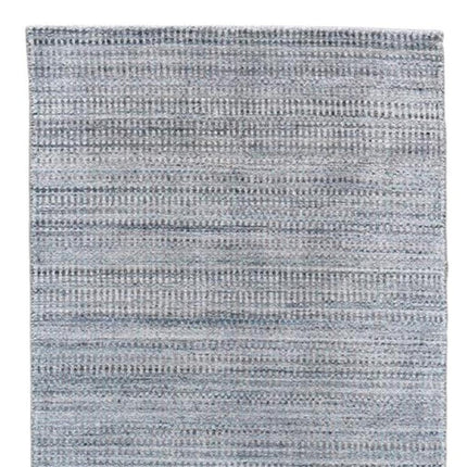 10' Gray and Purple Ombre Hand Woven Runner Rug HomeRoots