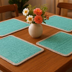 Cream, Turquoise