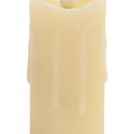 Set of Two Beige Flameless Votive Candle HomeRoots