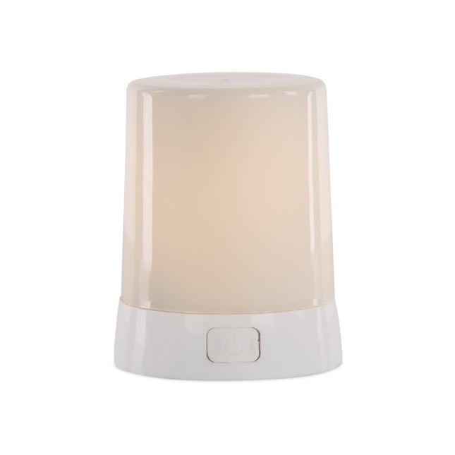 3" White Flameless Designer Candle HomeRoots