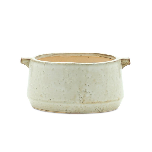 6" Gray Clay Round Pot Planter HomeRoots