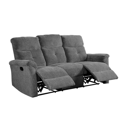 ACME 51815 Treyton Motion Sofa, Gray Chenille
