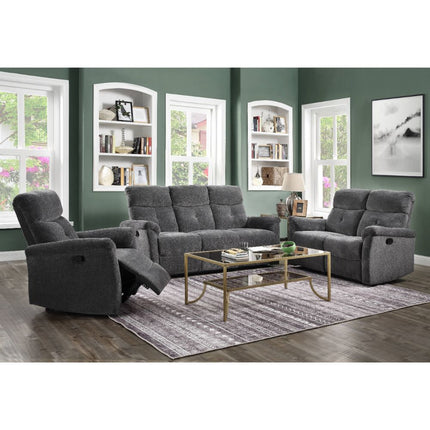 ACME 51815 Treyton Motion Sofa, Gray Chenille