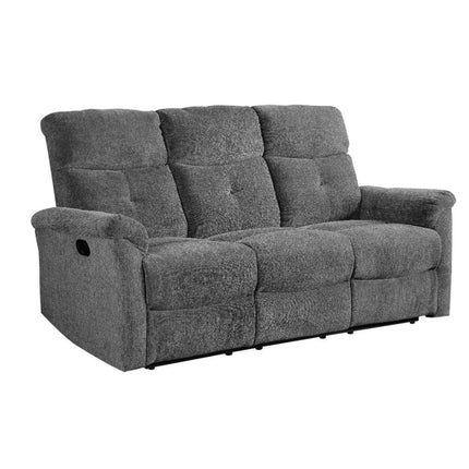 ACME 51815 Treyton Motion Sofa, Gray Chenille