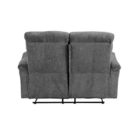ACME 51816 Treyton Motion Loveseat, Gray Chenille