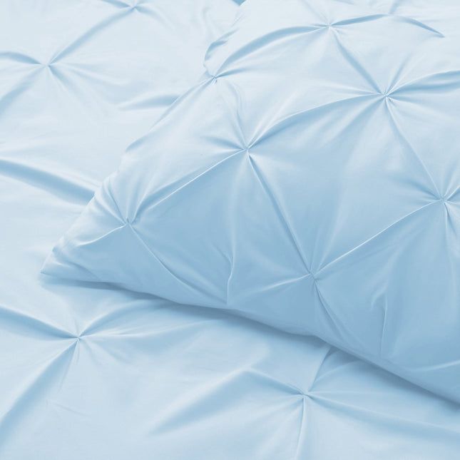 Blue Twin Microfiber Washable Microfiber Down Alternative Comforter HomeRoots