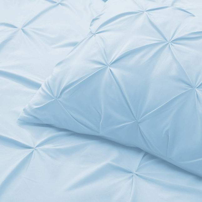 Blue Twin Microfiber Washable Microfiber Down Alternative Comforter HomeRoots