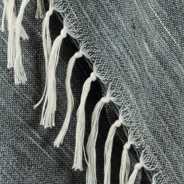 Black Woven 100% Poly Pet Throw Blanket HomeRoots