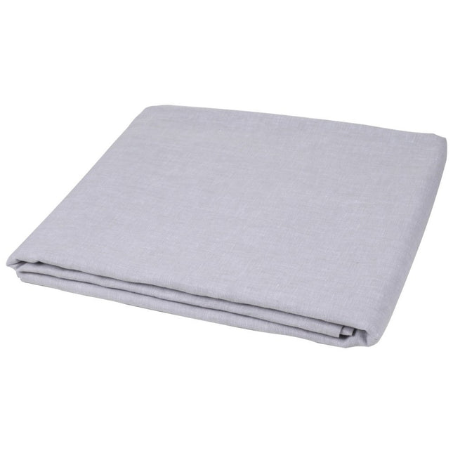 Ivory Linen King Flat Sheet