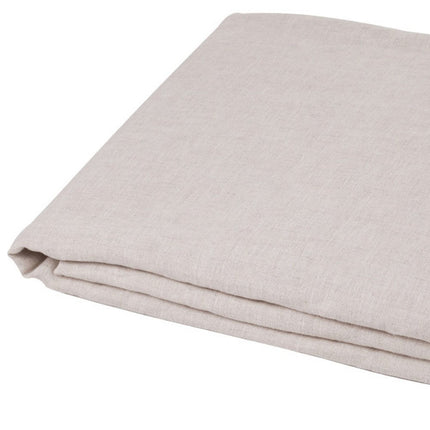 Ivory Linen King Flat Sheet