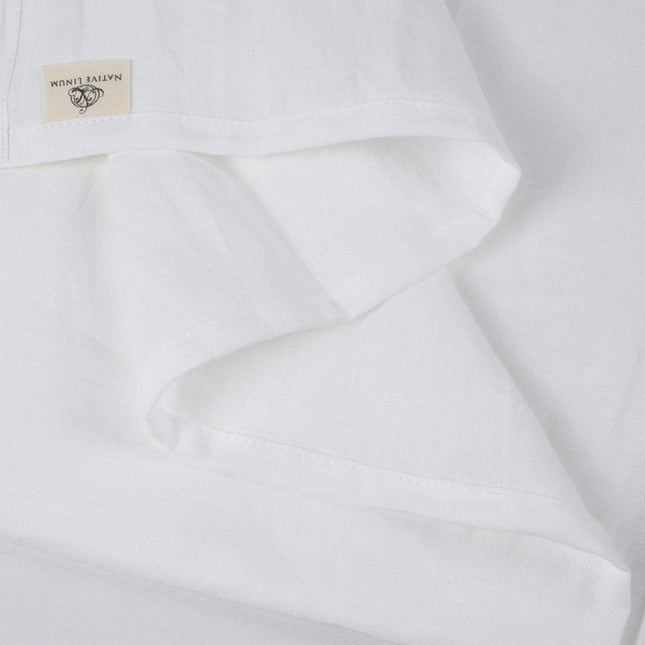 Ivory Linen Full Double Flat Sheet HomeRoots