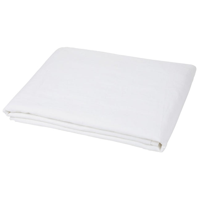 Ivory Linen Full Double Flat Sheet HomeRoots