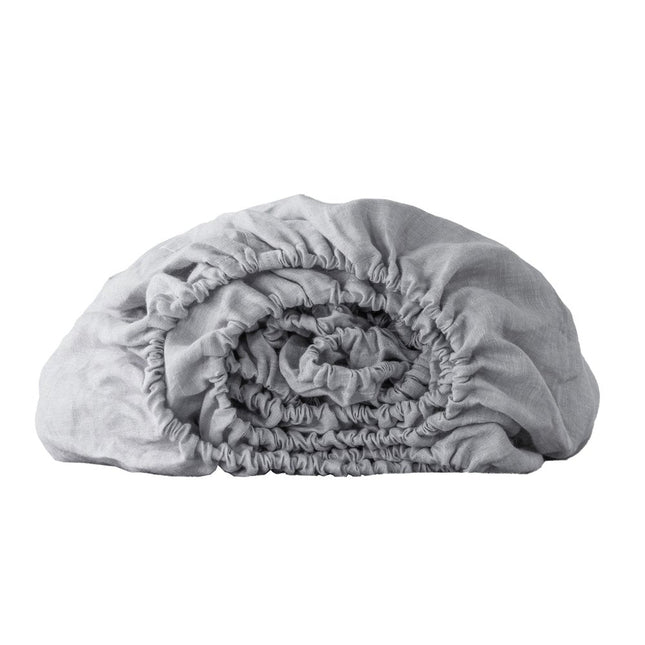 Cloud Linen King Fitted sheet HomeRoots