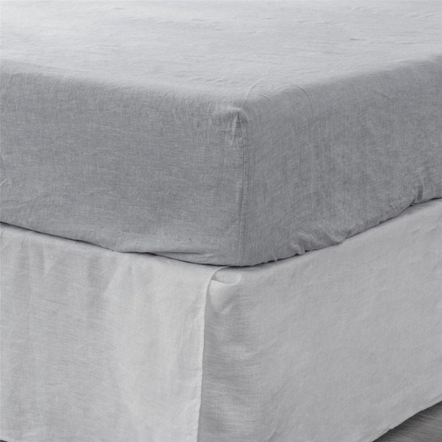 Cloud Linen King Fitted sheet HomeRoots