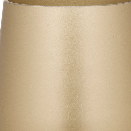 Set of Four Gold Acrylic Stemmed All Purpose Wine Glasses HomeRoots