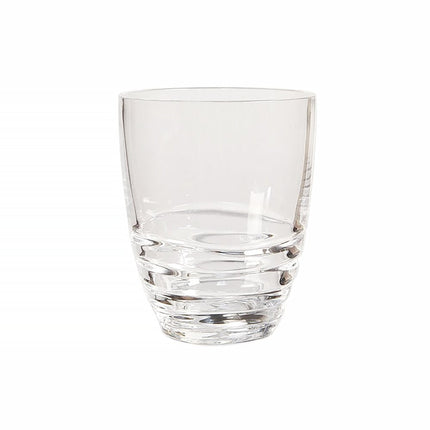 Set of Four Clear Acrylic Stemless Whiskey Glass HomeRoots