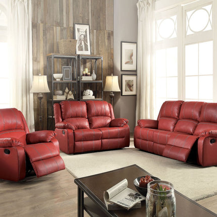 ACME 52150 Zuriel Motion Sofa, Red PU