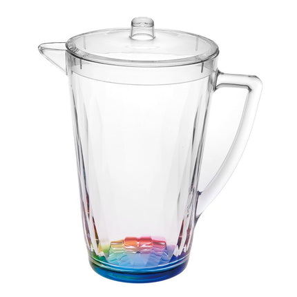 Clear Acrylic Convex Curve Shape Stemless Pitcher HomeRoots