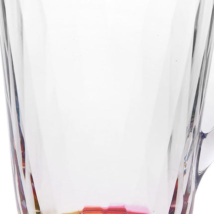 Clear Acrylic Convex Curve Shape Stemless Pitcher HomeRoots