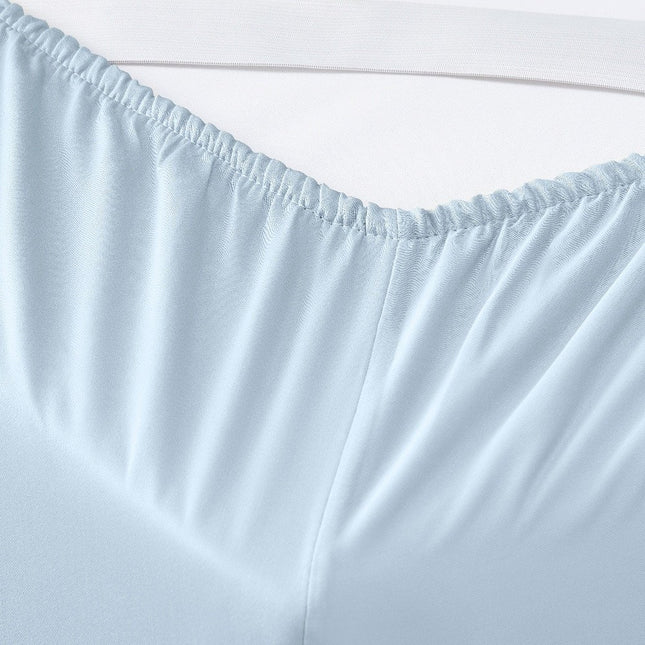 Six Piece Powder Blue Tencel Lyocell King Sheet Set