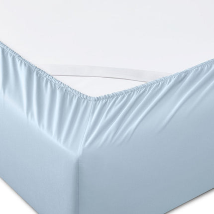 Six Piece Powder Blue Tencel Lyocell Queen Sheet Set HomeRoots
