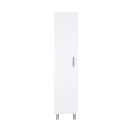 71" White Wood Pantry Or Storage Closet HomeRoots