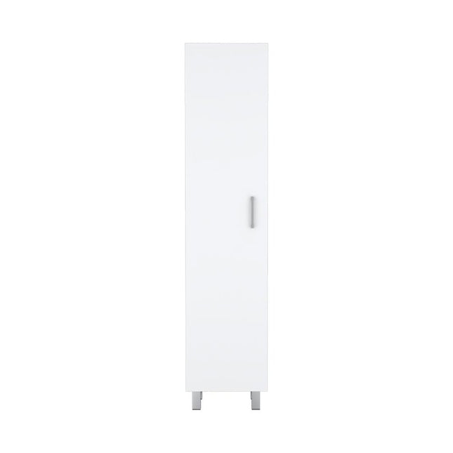71" White Wood Pantry Or Storage Closet HomeRoots