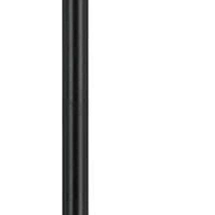 60" Bronze Traditional Shaped Floor Lamp With Tan Square Shade HomeRoots