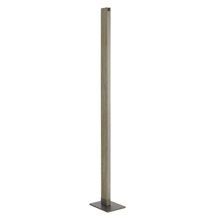61" Brown Led Traditional Shaped Floor Lamp HomeRoots