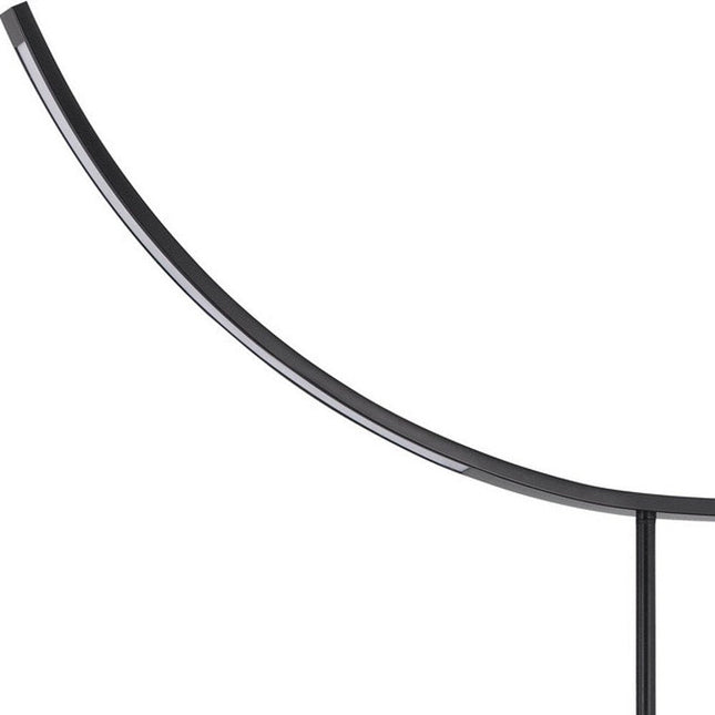 74" Bronze Adjustable Led Traditional Shaped Floor Lamp HomeRoots