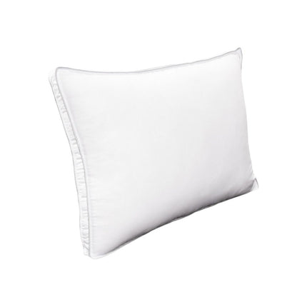 Set of Two Microfiber Down Alternative Medium Hypoallergenic King Size Bed Pillows HomeRoots