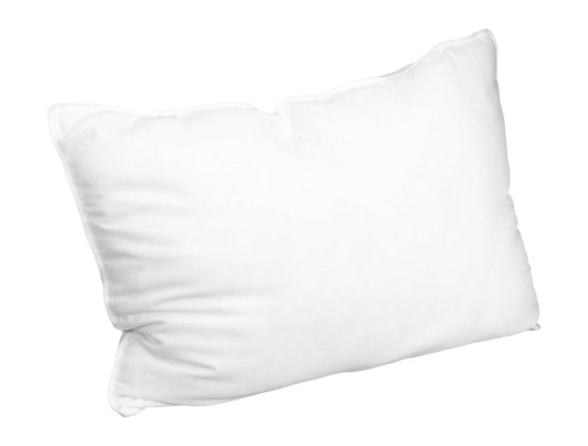 Set of Two Microfiber Down Alternative Medium Hypoallergenic King Size Bed Pillows HomeRoots