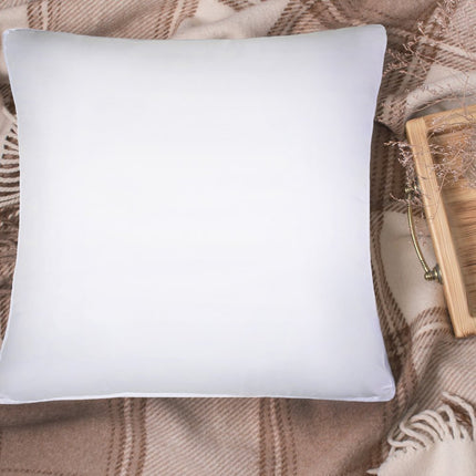 Set of Two Microfiber Down Alternative Medium Hypoallergenic European Size Bed Pillows HomeRoots