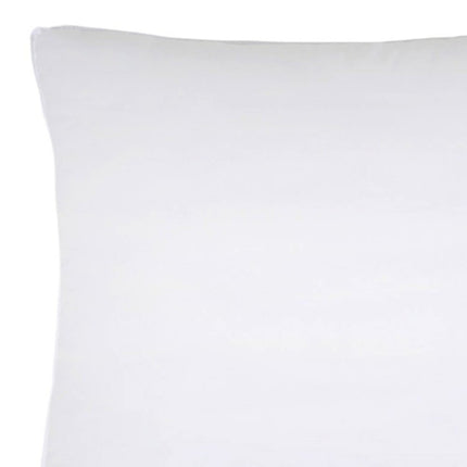 Set of Two Microfiber Down Alternative Medium Hypoallergenic European Size Bed Pillows HomeRoots