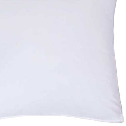Set of Two Microfiber Down Alternative Medium Hypoallergenic European Size Bed Pillows HomeRoots