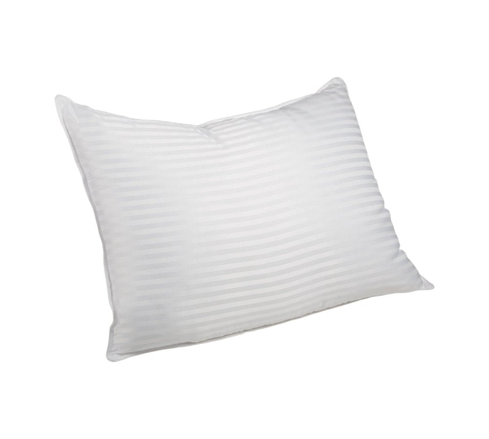 Set of Two Microfiber Down Alternative Medium King Size Bed Pillows