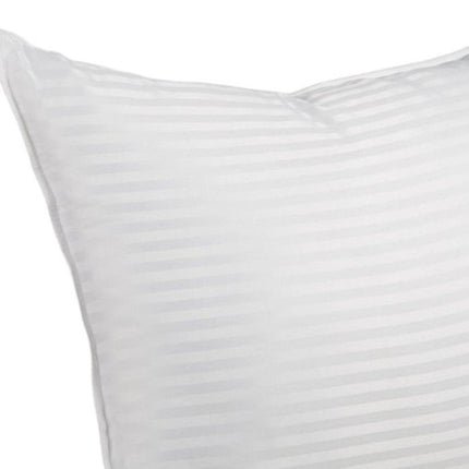 Set of Two Microfiber Down Alternative Medium Standard Size Bed Pillows HomeRoots