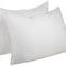 Set of Two Microfiber Down Alternative Medium Standard Size Bed Pillows HomeRoots