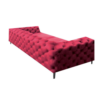 ACME 52795 Adam Sofa, Red Velvet