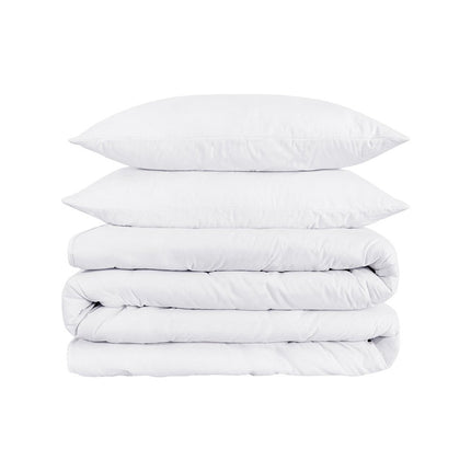 White King Cotton Washable Duvet Cover Set