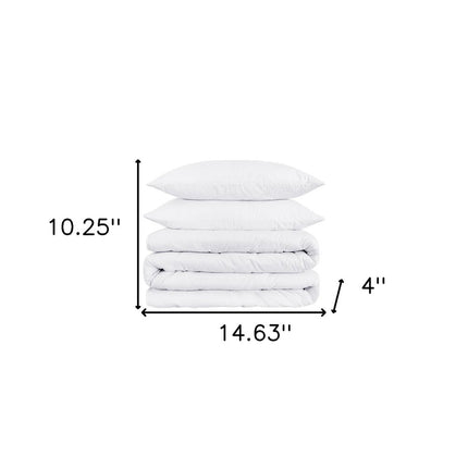 White King Cotton Washable Duvet Cover Set