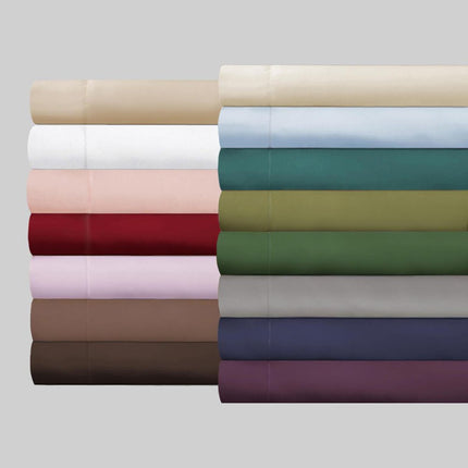 White Queen Cotton Blend 400 Thread Count Washable Duvet Cover Set HomeRoots