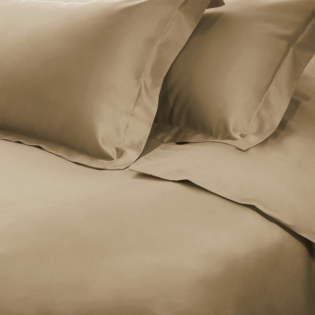 Linen Twin Cotton Blend 650 Thread Count Washable Duvet Cover Set HomeRoots