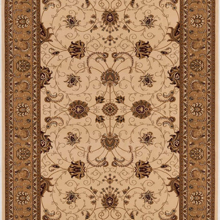 10' X 13' Black and Tan Oriental Washable Non Skid Area Rug HomeRoots