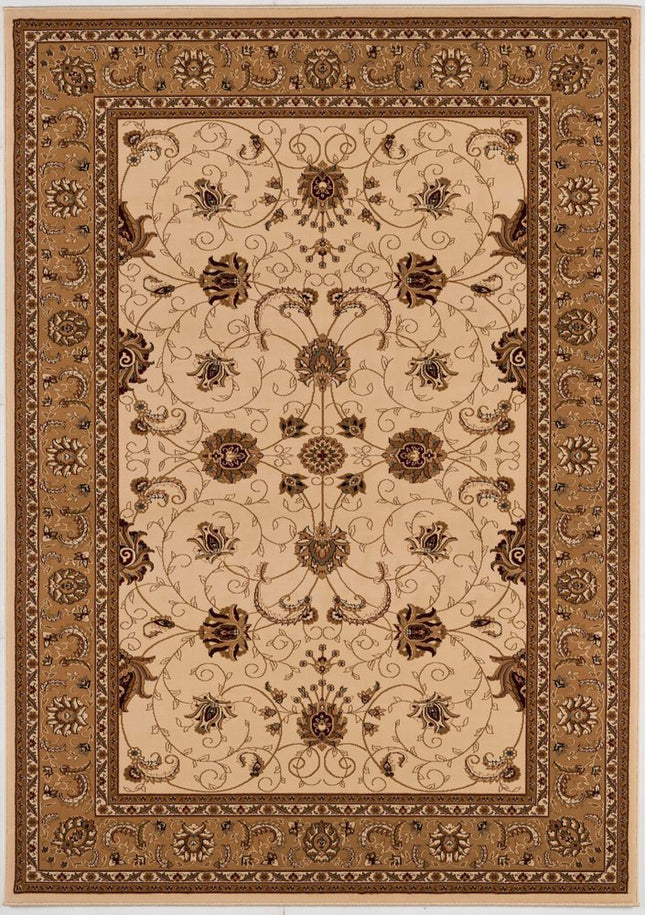 10' X 13' Black and Tan Oriental Washable Non Skid Area Rug HomeRoots