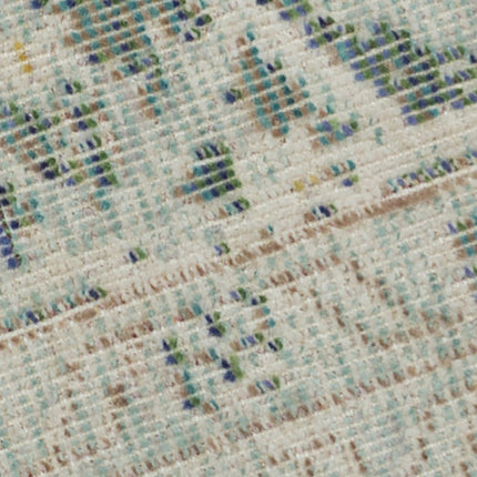 9' X 13' Tan And Light Green Medallion Area Rug HomeRoots